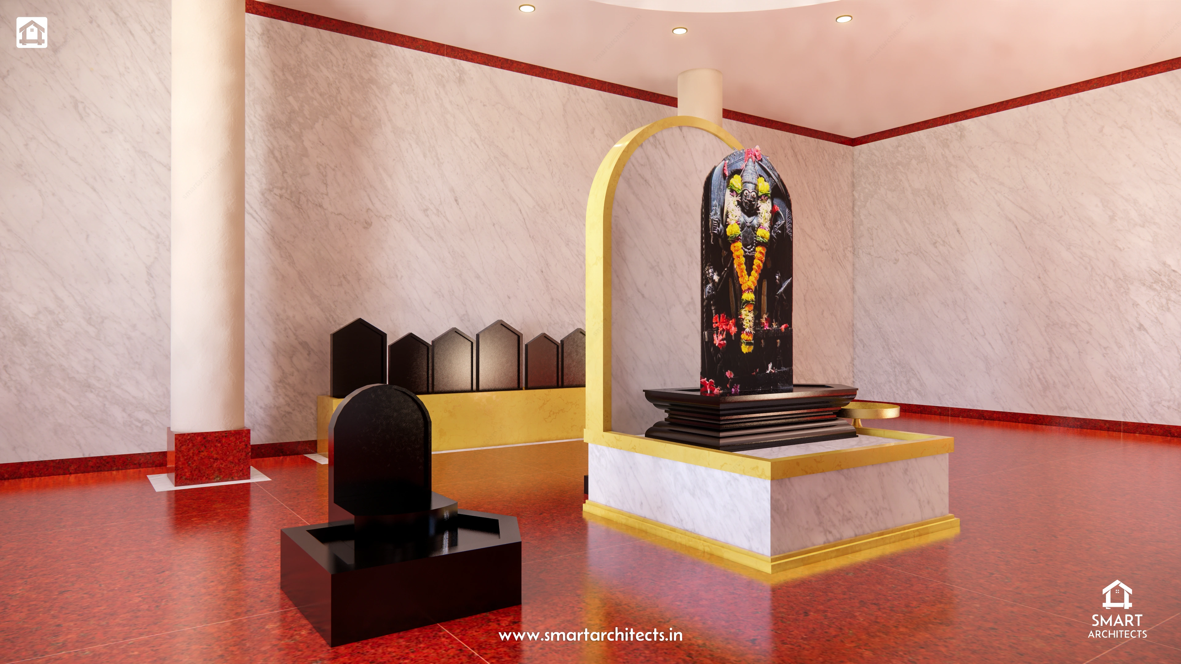 Temple design by Smart Architects